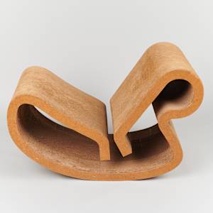 Contour Rocking Chair by Frank Gehry  Image: Photo credit: Alexis Oltmer