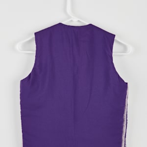 Purple Vest by The Sociable Workshop  Image: Photo credit: Alexis Oltmer