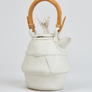 Teapot with Man by Mona Adisa Brooks  Image: Photo credit: Alexis Oltmer