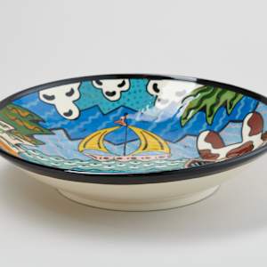 A Dog's Life Bowl by Judith Strong and Sal Guastella  Image: Photo credit: Alexis Oltmer