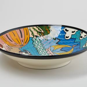A Dog's Life Bowl by Judith Strong and Sal Guastella  Image: Photo credit: Alexis Oltmer