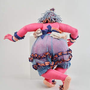 Pink Clown Doll by The Sociable Workshop  Image: Photo credit: Alexis Oltmer