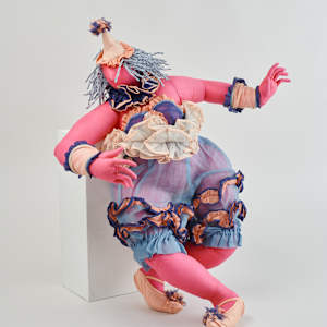 Pink Clown Doll by The Sociable Workshop  Image: Photo credit: Alexis Oltmer
