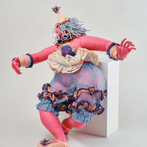 Pink Clown Doll by The Sociable Workshop  Image: Photo credit: Alexis Oltmer