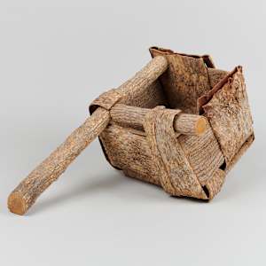 Elm Bark Box by Dorothy Gill Barnes  Image: Photo credit: Alexis Oltmer