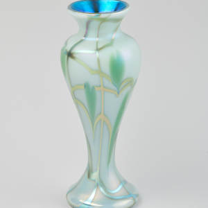 Green and White Vase by Donald Carlson  Image: Photo credit: Alexis Oltmer