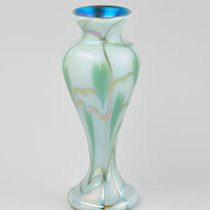 Green and White Vase by Donald Carlson  Image: Photo credit: Alexis Oltmer