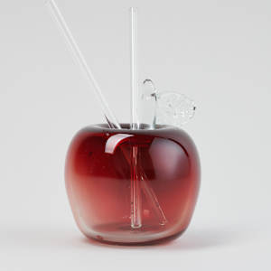 Red Cider Cup with 2 Straws by Brian Lonsway  Image: Photo credit: Alexis Oltmer