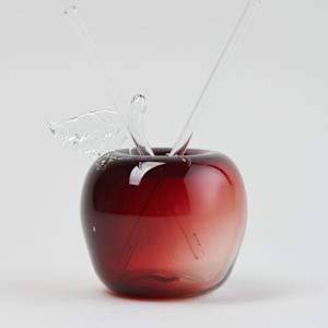 Red Cider Cup with 2 Straws by Brian Lonsway  Image: Photo credit: Alexis Oltmer