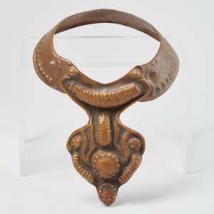 Brass Necklace by Lois DeMots