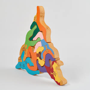 Six Acrobats Puzzle Sculpture by Fred Bateman  Image: Photo credit: Alexis Oltmer