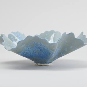 Light Blue Bowl by Rima Schulkind  Image: Photo credit: Alexis Oltmer