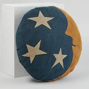 Moon & Stars Pillow by Neil Friedman  Image: Photo credit: Alexis Oltmer