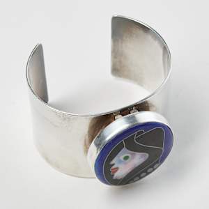 Cloisonne Bracelet by Valerie Dubac  Image: Photo credit: Alexis Oltmer