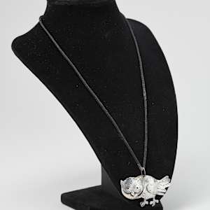 Owl Pendant by Kathy Armstrong  Image: Photo credit: Alexis Oltmer