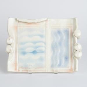 Stoneware Tray by Jane Schachat