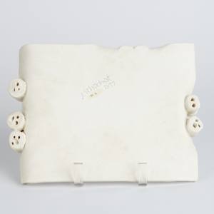 Stoneware Tray by Jane Schachat  Image: Photo credit: Alexis Oltmer
