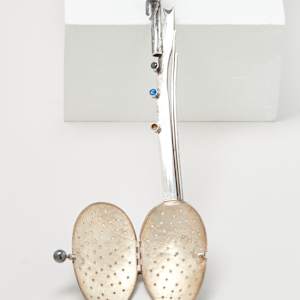 Tea Infuser Spoon with Pegasus by Mary Ann Spavins  Image: Photo credit: Alexis Oltmer