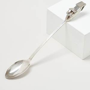 Teaspoon with House Handle by Mary Ann Spavins  Image: Photo credit: Alexis Oltmer