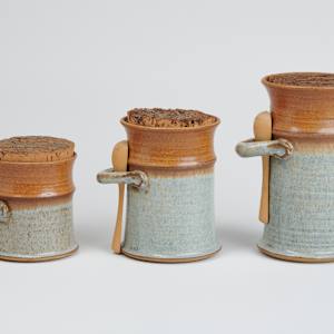 Canister Set by Jackie Chalkley  Image: Photo credit: Alexis Oltmer
