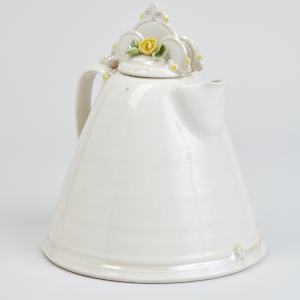 Coffee Pot with Lid and Filter Cone by Jan Axel