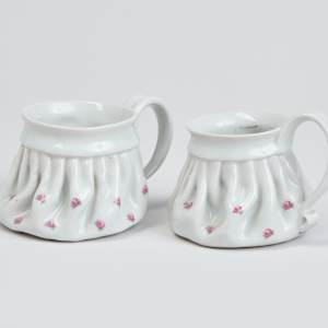 Gathered Mugs by Barbara Bachenheimer