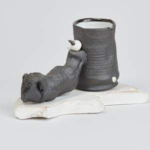 Spike Cup and Saucer by George Sacco  Image: Photo credit: Alexis Oltmer