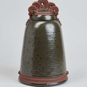 Tall Lidded Jar by Jan Axel  Image: Photo credit: Alexis Oltmer