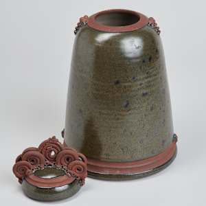 Tall Lidded Jar by Jan Axel  Image: Photo credit: Alexis Oltmer
