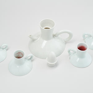 Tea Set with Four Cups by Harris Deller  Image: Photo credit: Alexis Oltmer