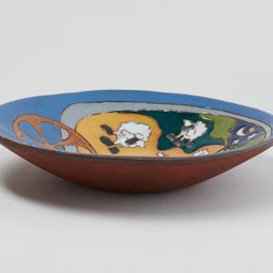 Dashboard Scene Bowl by Judy Miller  Image: Photo credit: Alexis Oltmer