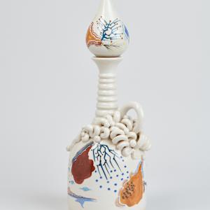 Bottle with Stopper by Bruce Kornbluth  Image: Photo credit: Alexis Oltmer