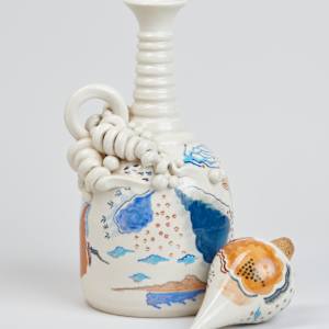 Bottle with Stopper by Bruce Kornbluth  Image: Photo credit: Alexis Oltmer