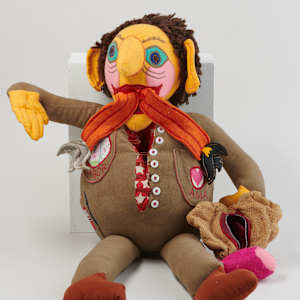 Political Animal Doll by Lisa Drumm  Image: Photo credit: Alexis Oltmer