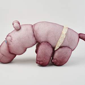 Soft Hippopatomus by Peg Verheague  Image: Photo credit: Alexis Oltmer