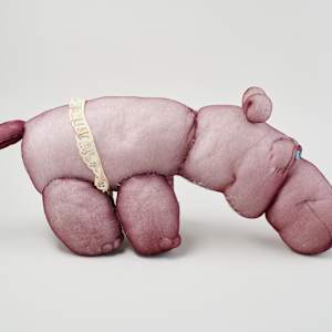 Soft Hippopatomus by Peg Verheague