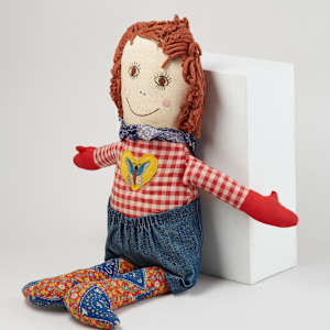 Raggedy Andy Style Doll by Ginny Mangan  Image: Photo credit: Alexis Oltmer