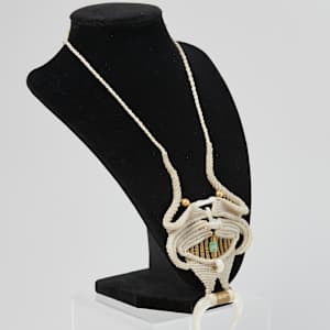 Necklace with Beads by Mickey Sequenzia  Image: Photo credit: Alexis Oltmer