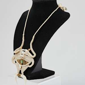 Necklace with Beads by Mickey Sequenzia  Image: Photo credit: Alexis Oltmer