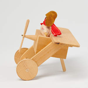 Wooden Airplane by George Landino  Image: Photo credit: Alexis Oltmer