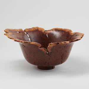 Burl Wood Bowl by Hap Sakwa
