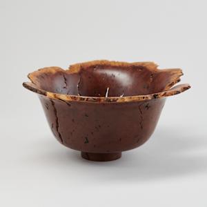 Burl Wood Bowl by Hap Sakwa  Image: Photo credit: Alexis Oltmer