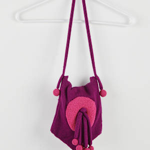 Purple Purse by Sharon Davis