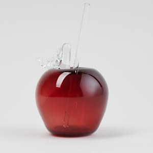 Red Apple Cider Cup with Straw by Brian Lonsway  Image: Photo credit: Alexis Oltmer