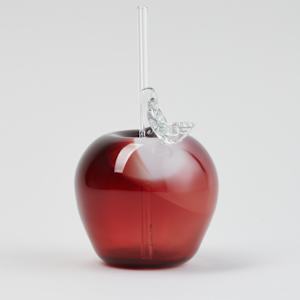 Red Apple Cider Cup with Straw by Brian Lonsway  Image: Photo credit: Alexis Oltmer
