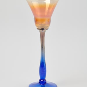 Tall Blue Goblet by Richard Strini  Image: Photo credit: Alexis Oltmer