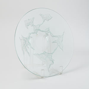 Clear Glass Plate by Robert Deeble  Image: Photo credit: Alexis Oltmer