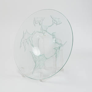 Clear Glass Plate by Robert Deeble  Image: Photo credit: Alexis Oltmer