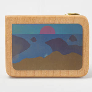 Sunrise Landscape Belt Buckle by Electrum