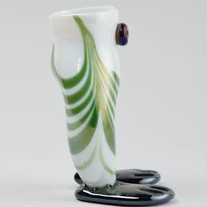 Clown Leg Vase by Larry LiVolsi  Image: Photo credit: Alexis Oltmer